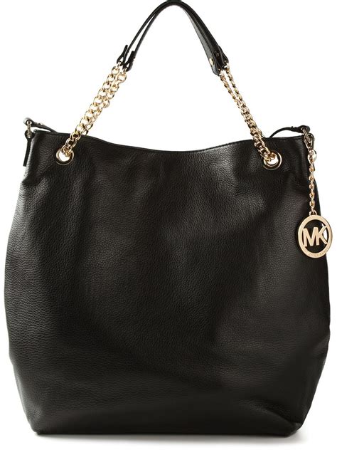 michael kors tote chain handle